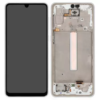 Samsung Galaxy A33 5G conjunto de pantalla LCD blanco (GH82-28143B)