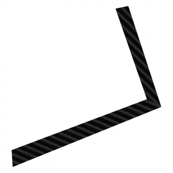 TrackTime Series One Cover Carbon – Tapa de fibra de carbono para wheelbase de Series One Rigs