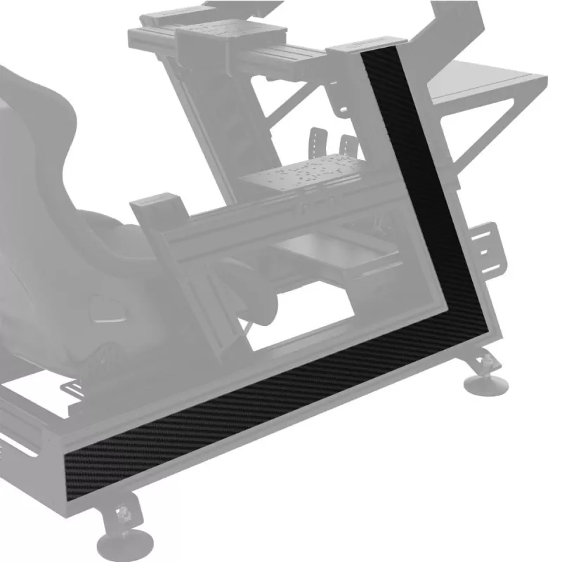 TrackTime Series One Cover Carbon – Tapa de fibra de carbono para wheelbase de Series One Rigs