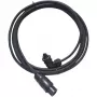 PRIWATT Cable Wieland 10 metros negro (0% IVA, conector hembra Betteri > conector macho Wieland)