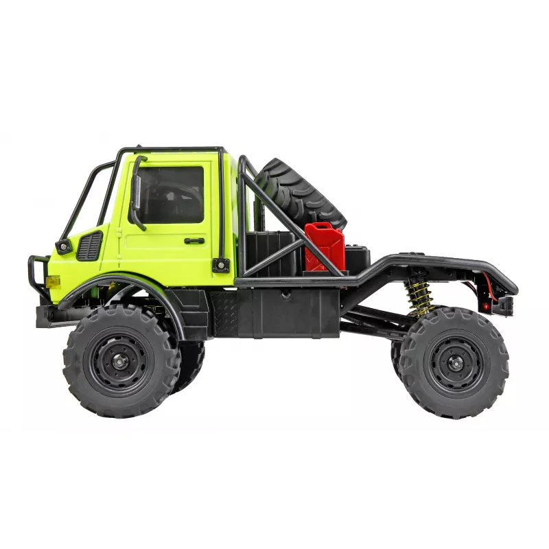 Amewi Mercedes-Benz Unimog U4000 Scale Crawler 4WD 1:18 RTR verde
