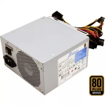 Seasonic SSP-600ES2 Bulk 600W Fuente de alimentación, gris, 80 PLUS Bronze, ATX