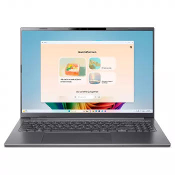 Acer Aspire 16 AI (A16-11M-X04K) Copilot+ PC 16,0 pulgadas WUXGA IPS 120Hz Snapdragon X X1-26-100 16GB RAM 512GB SSD Windows 11 Home
