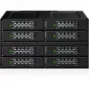 ICY DOCK ToughArmor MB508V5P-B Módulo backplane de acero completo 8 bahías 2,5 pulgadas U.2/U.3 NVMe SSD/HDD