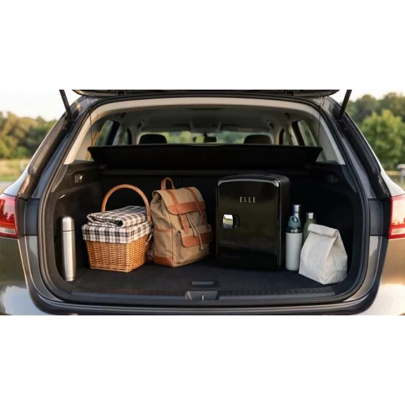 ELLE Home ESDAF101BKEU mininevera 4L negro