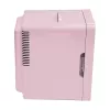 ELLE Home ESDAFX08PUEU mininevera con espejo de maquillaje LED 8L lila