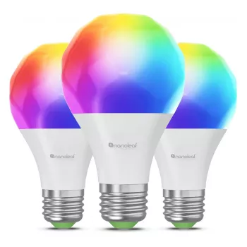 Nanoleaf NF080B02-3A19E lámpara LED inteligente E27 8,5W 1100lm RGBW Matter Thread