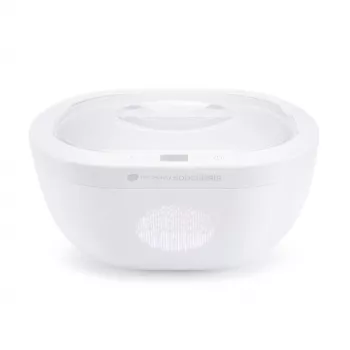 RIO PWAX-EU/1,1 Calentador de baño de parafina - 200W, capacidad 2,3kg, blanco con detalles morados
