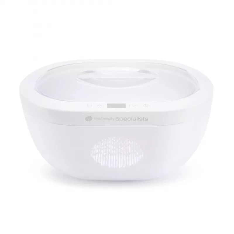 RIO PWAX-EU/1,1 Calentador de baño de parafina - 200W, capacidad 2,3kg, blanco con detalles morados