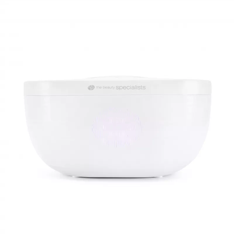 RIO PWAX-EU/1,1 Calentador de baño de parafina - 200W, capacidad 2,3kg, blanco con detalles morados