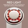 RIO FCAA-EU/1,0 mascarilla facial LED - terapia de luz roja, azul y verde, 150 LED, recargable