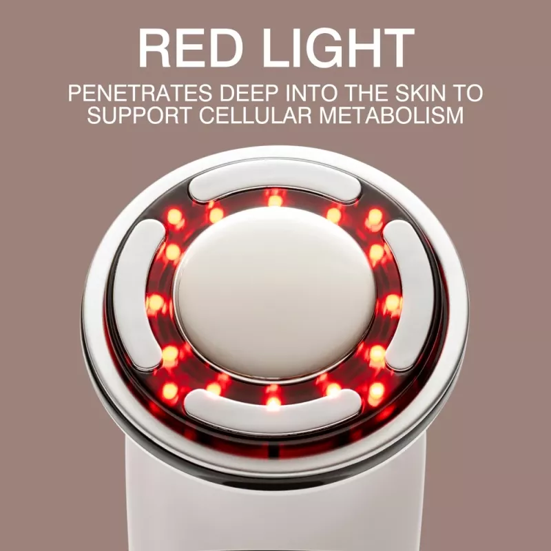 RIO FCAA-EU/1,0 mascarilla facial LED - terapia de luz roja, azul y verde, 150 LED, recargable