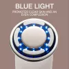 RIO FCAA-EU/1,0 mascarilla facial LED - terapia de luz roja, azul y verde, 150 LED, recargable