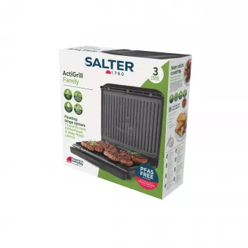 Salter EK6237VDE ActiGrill Family parrilla eléctrica