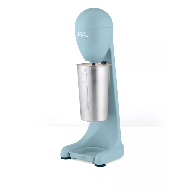 Giles & Posner EK6628GSBLVDE Batidora de batidos 60W 500ml negra/plateada retro