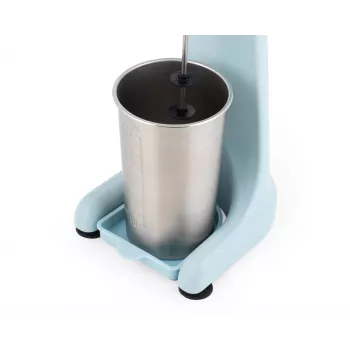 Giles & Posner EK6628GSBLVDE Batidora de batidos 60W 500ml negra/plateada retro