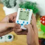FIZZ CREATIONS llavero mini consola retro con 23 juegos - regalo arcade Tetris