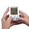 FIZZ CREATIONS llavero mini consola retro con 23 juegos - regalo arcade Tetris