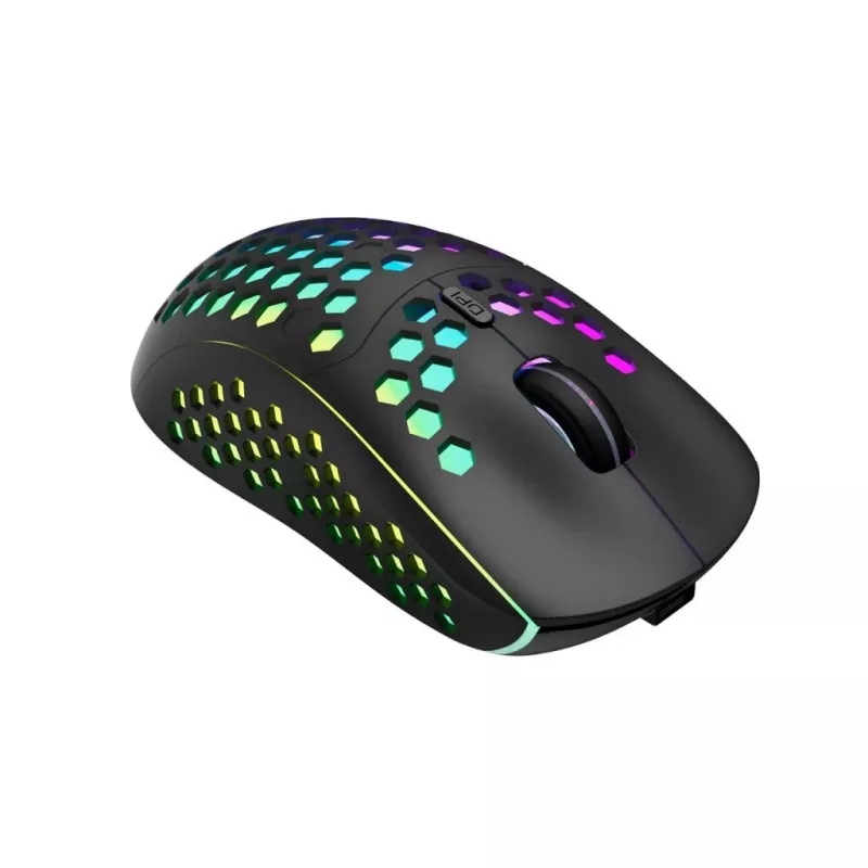 Canyon 7keys ratón gaming inalámbrico 2.4G negro