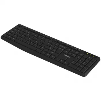 CANYON Teclado KB-W01 Wireless Negro