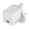 CANYON CU20C GaN 20W USB-C PD Cargador de pared UK Blanco