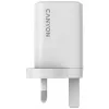 CANYON CU45AC GaN 45W 2xPD Cargador de pared UK Blanco