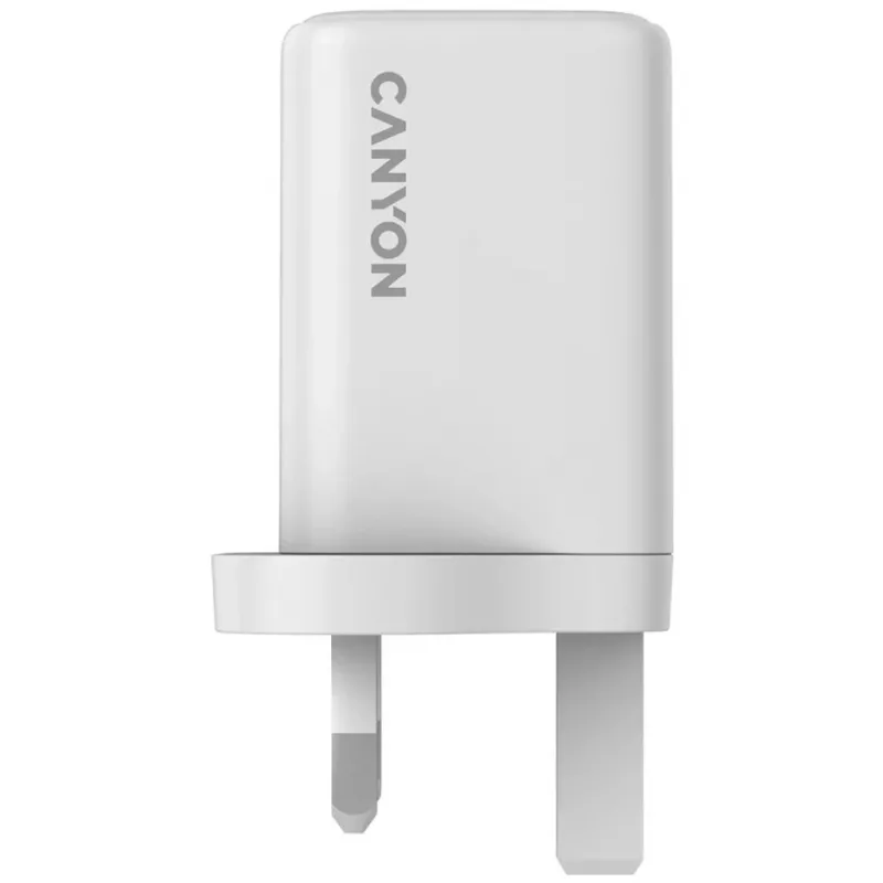CANYON CU45AC GaN 45W 2xPD Cargador de pared UK Blanco