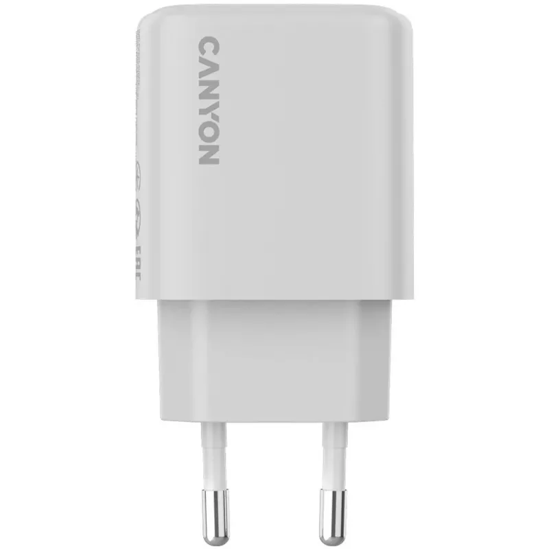 CANYON OnCharge 200 20W USB-C PD Fuente de alimentación EU Blanco