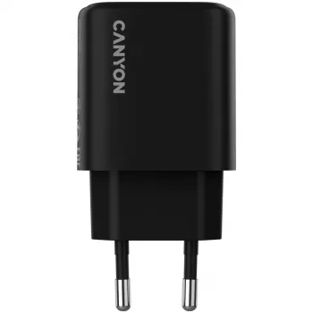 CANYON OnCharge 250 25W 1xPD EU Cargador de pared Negro