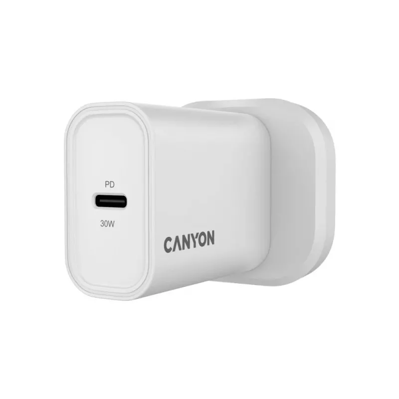 CANYON OnCharge 30CL Max Power 30W 1xPD UK cargador de pared blanco