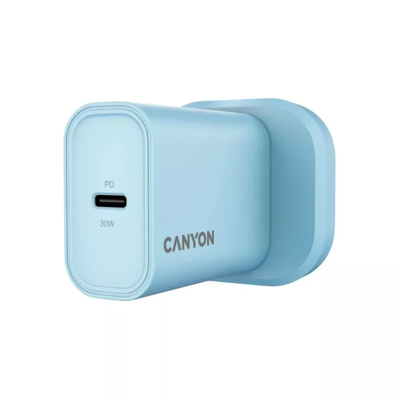 CANYON OnCharge 30CL Max Power 30W 1xPD UK cargador de pared azul claro