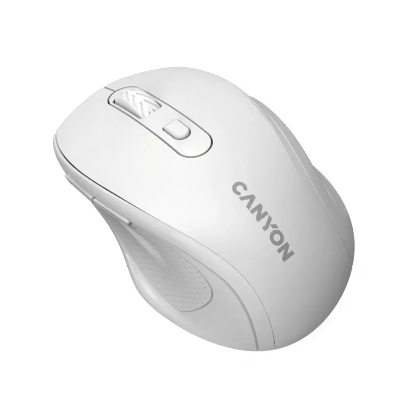 Canyon Ratón inalámbrico de 6 botones Blanco