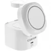 Canyon Base de carga inalámbrica 4 en 1, 30W max, tamaño: 70x70x70,3mm, peso: 414g, con cable de 1M, blanco