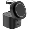 Canyon Base de carga inalámbrica 4 en 1, 30W max, tamaño: 70x70x70,3mm, peso: 414g, con cable de 1M, negro