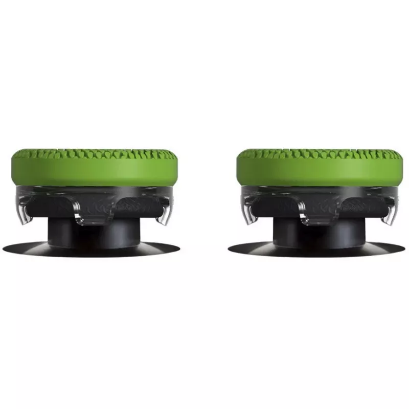 SteelSeries KontrolFreek Precision Sports Thumbsticks Football Edition (Verde/Negro, 2 uds., para mando PlayStation 5/4)