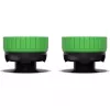 SteelSeries KontrolFreek Minecraft Performance Thumbsticks Creeper Edition (Verde/Negro, 2 uds., para mando PlayStation 5/4)