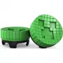 SteelSeries KontrolFreek Minecraft Performance Thumbsticks Creeper Edition (Verde/Negro, 2 uds., para mando PlayStation 5/4)