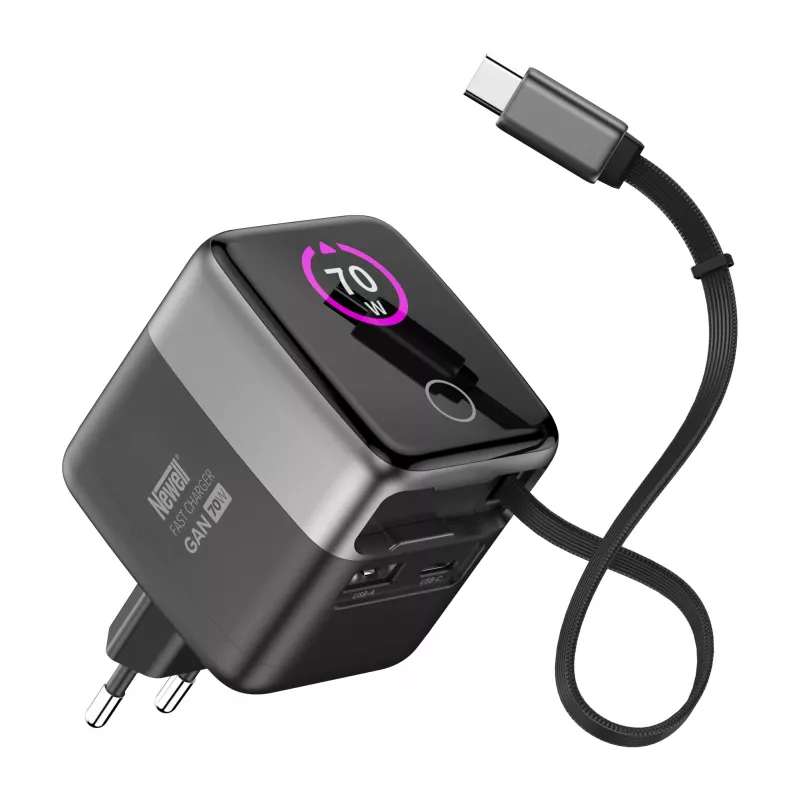 Newell cargador de pared GaN 70W TFT EU