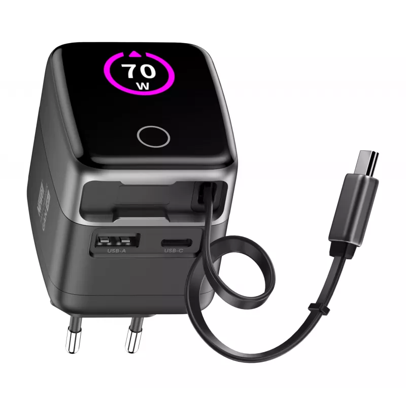 Newell cargador de pared GaN 70W TFT EU