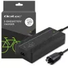 Qoltec cargador rápido para bicicleta eléctrica y patinete eléctrico 36V | 42V | 4A | conector Bosch + cable de alimentación