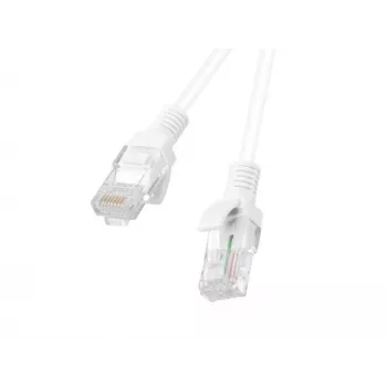 LANBERG cable de red Cat.5e UTP 2m blanco Fluke Passed