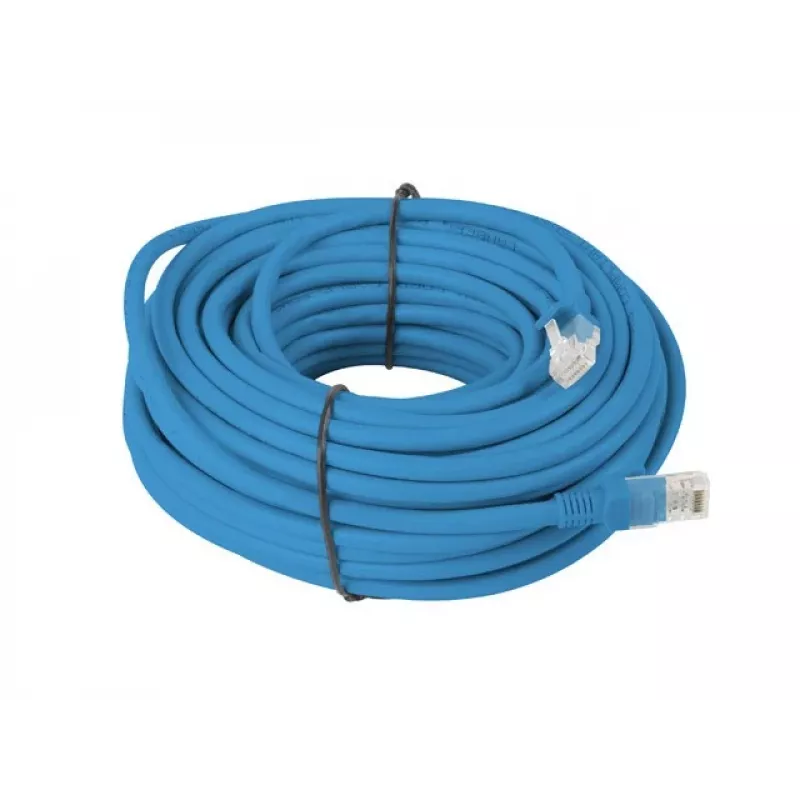 LANBERG cable de red Cat.6 FTP 30m azul Fluke Passed