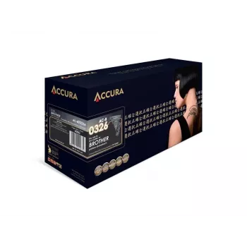 ACCURA Cartucho de tóner compatible Brother TN-326BK negro