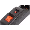Accura Premium Crown Regleta con protección contra sobretensiones 5 tomas 3,0 m negra
