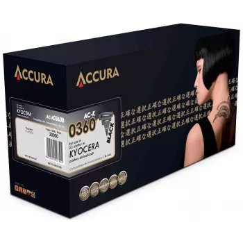 Accura Tóner Kyocera (TK-360) recambio - negro, alto rendimiento, 20.000 páginas