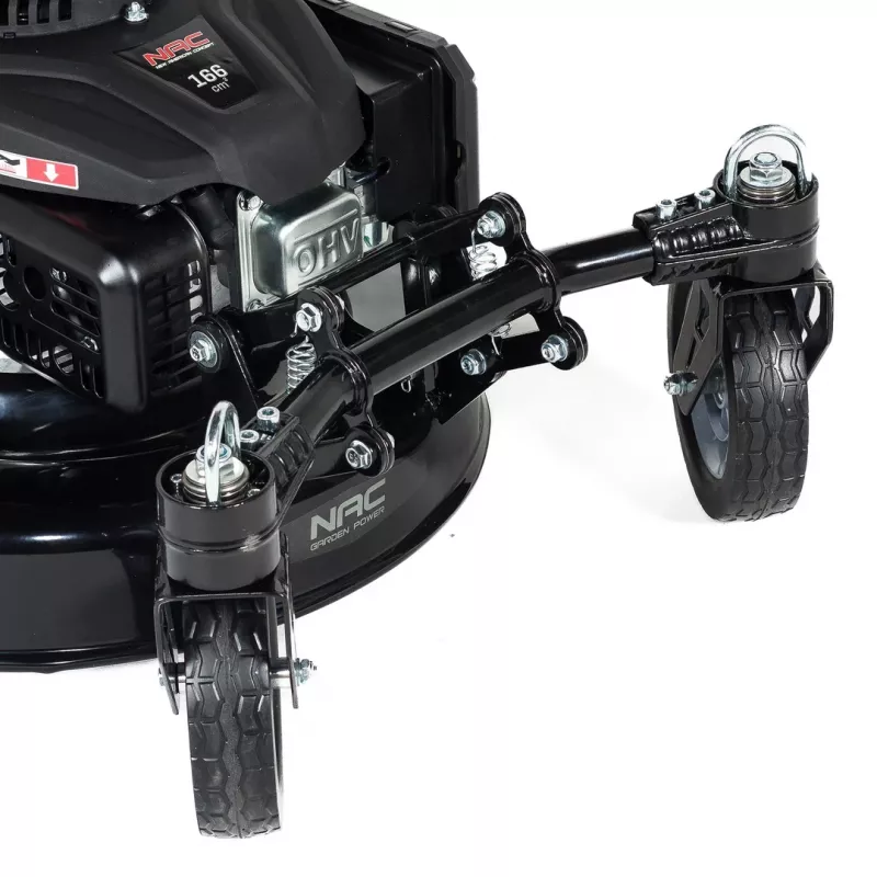 NAC LS50-166L-JR2 cortacésped de gasolina 166cc autopropulsado 50cm de corte 60L bolsa de recogida