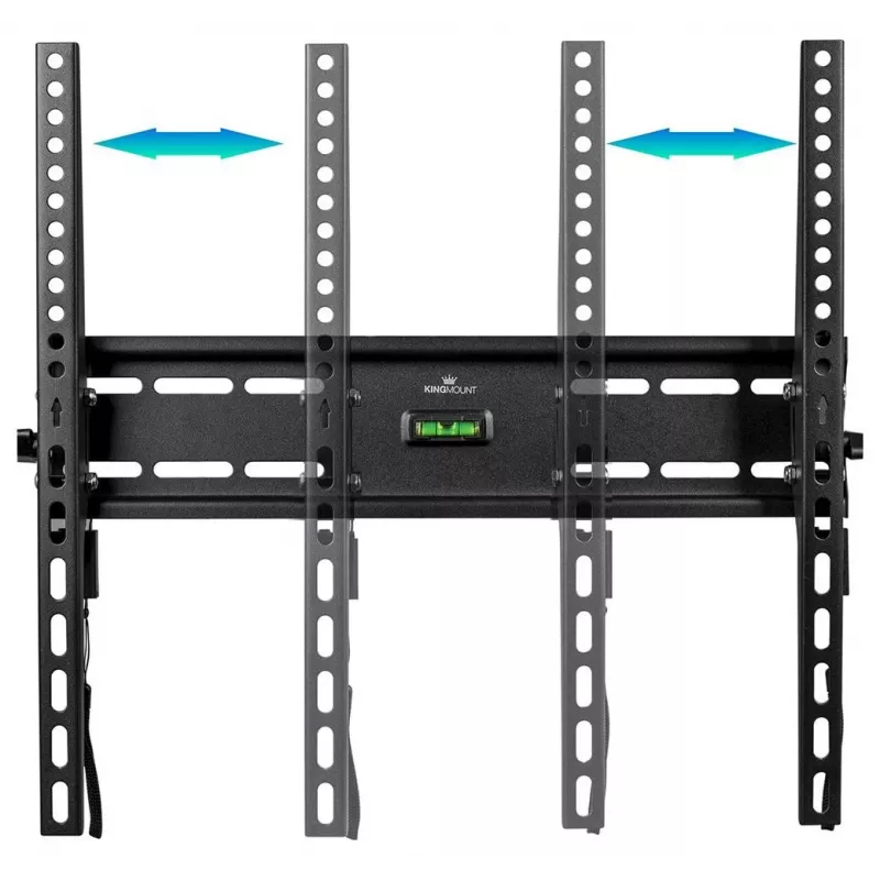 KINGMOUNT KG-1004 Soporte de pared inclinable para TV para pantallas de 23-65 inch, VESA 100x100 a 400x400, hasta 45 kg