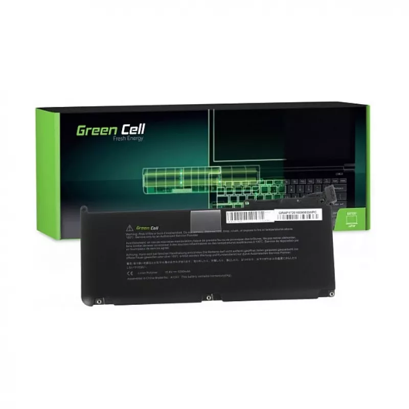 Green Cell Batería para Apple MacBook 13 A1342 Unibody (Late 2009, Mid 2010) 10,8V 5200mAh