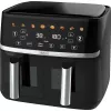 Kernau KSAF 1017 EB Duo 10.2 L Freidora de aire negra de doble cesta