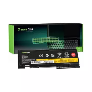 Green Cell Batería de portátil para Lenovo ThinkPad T430s/T430si 11,1V 3400mAh Li-Ion Negro